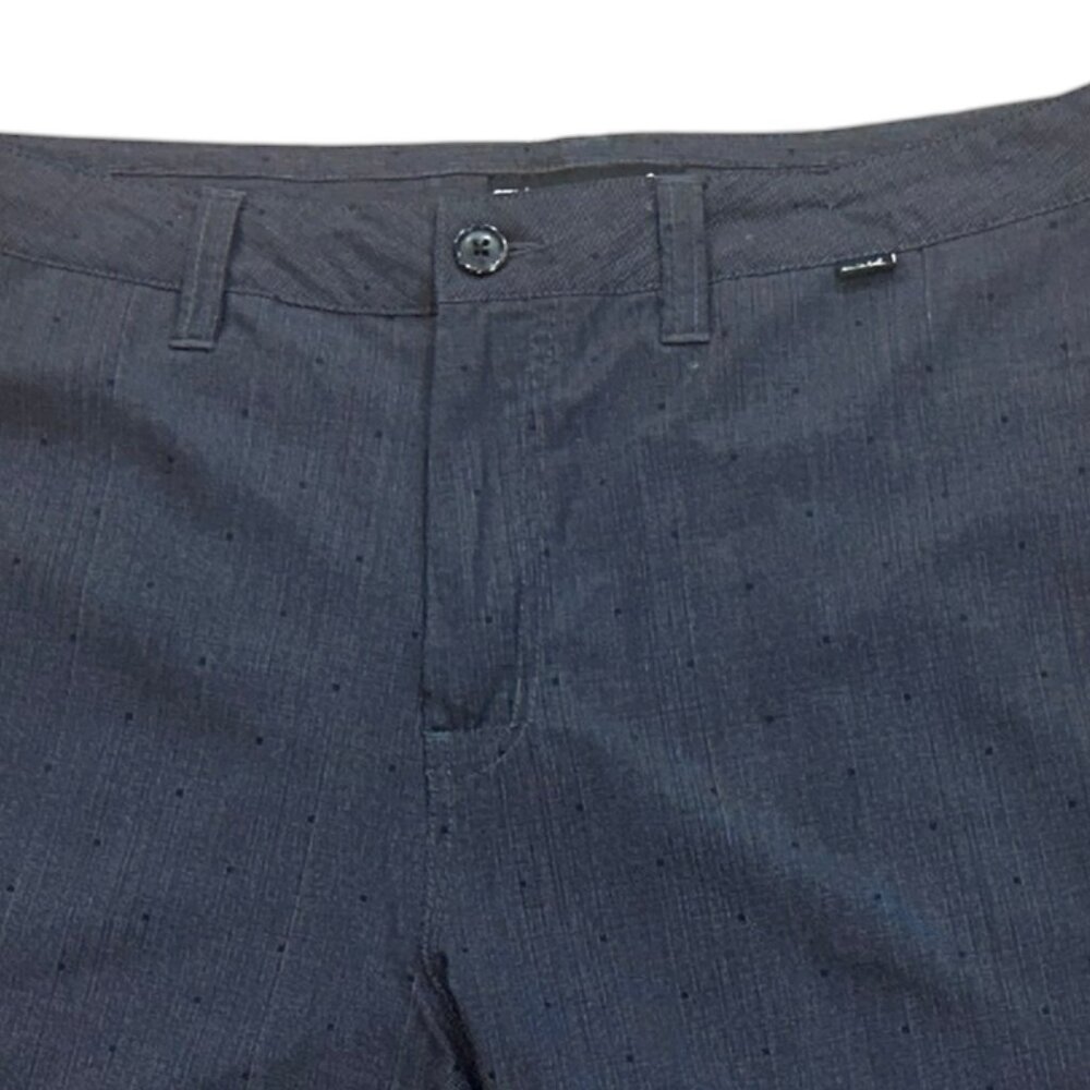 Travis Mathew‎ Charcoal Grey Black Dot Golf Performance Chino Shorts Size 36 - Picture 2 of 6